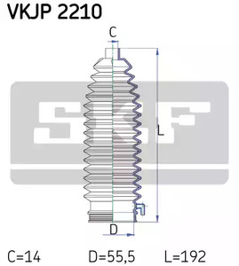 Фото VKJP2210 Комплект пыльника SKF {forloop.counter}}